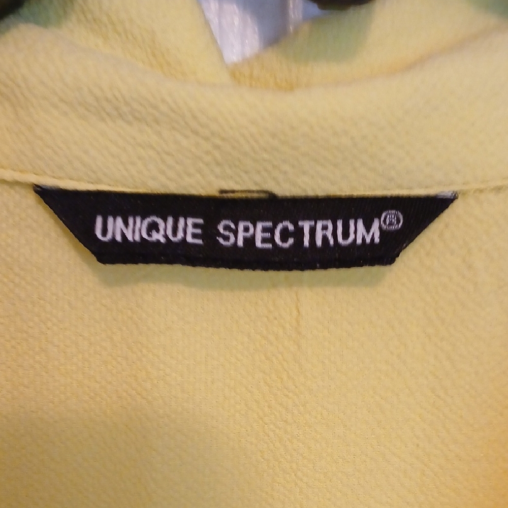 Unique Spectrum Vibrant Yellow Sleeveless Tunic - Picture 2 of 6